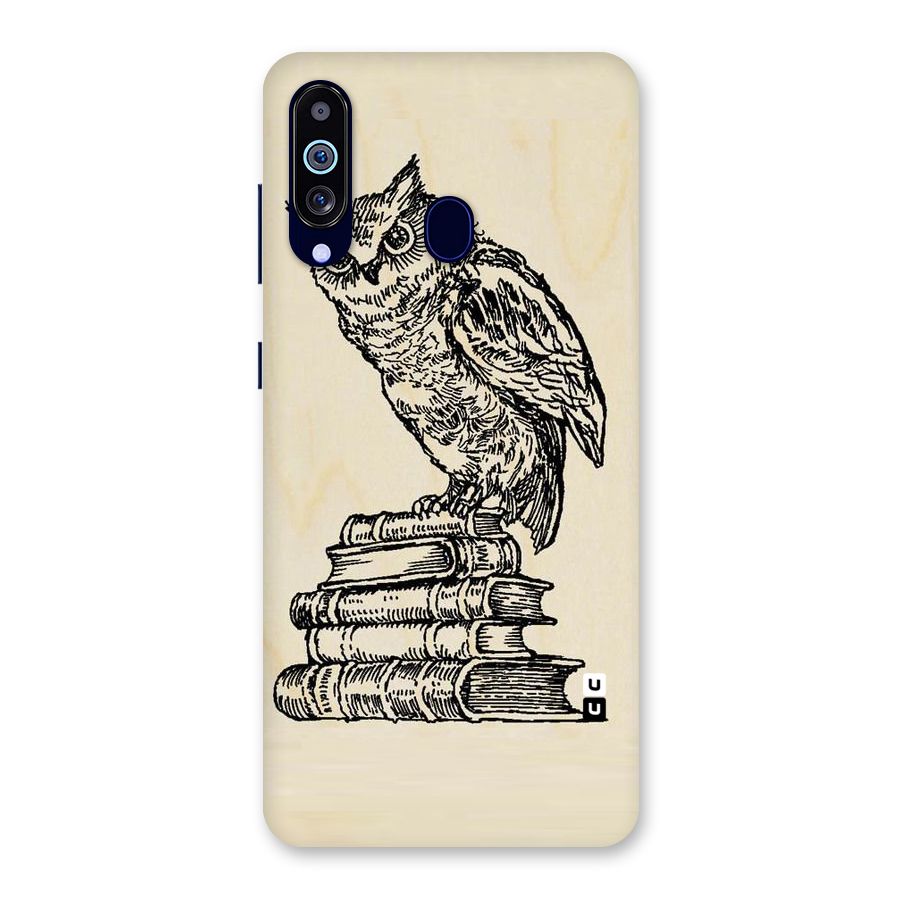 Book Owl Back Case for Galaxy M40