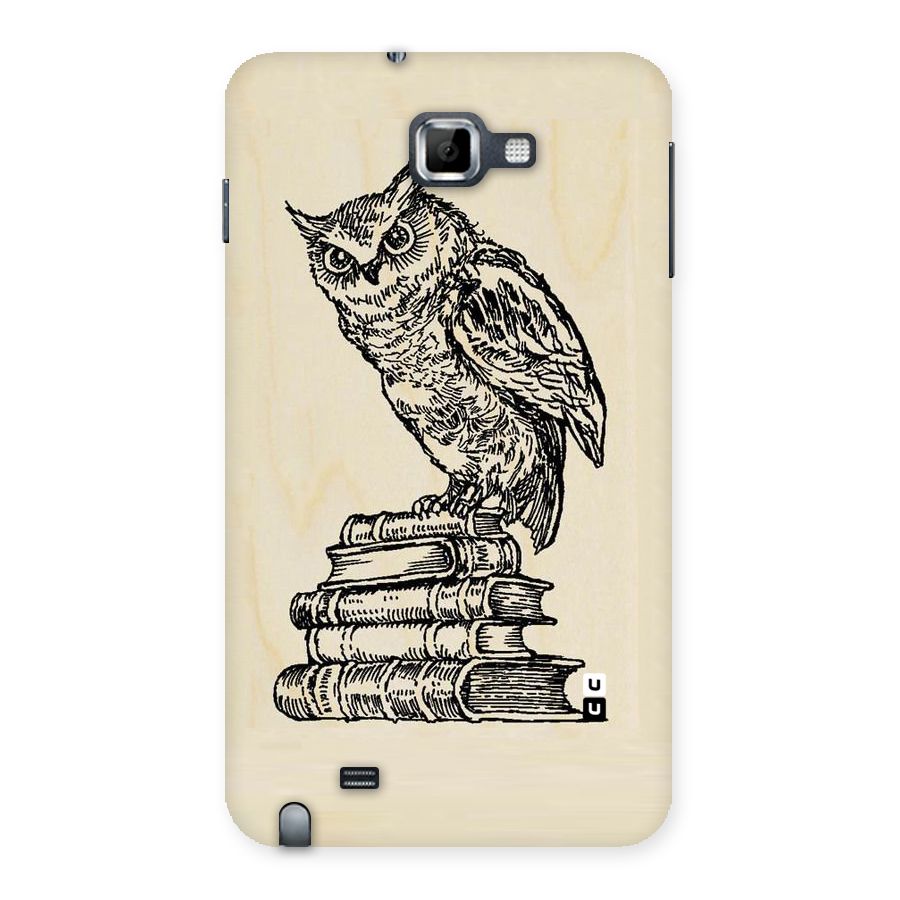 Book Owl Back Case for Galaxy Note