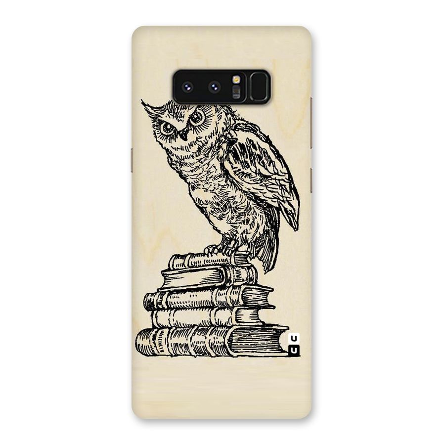 Book Owl Back Case for Galaxy Note 8