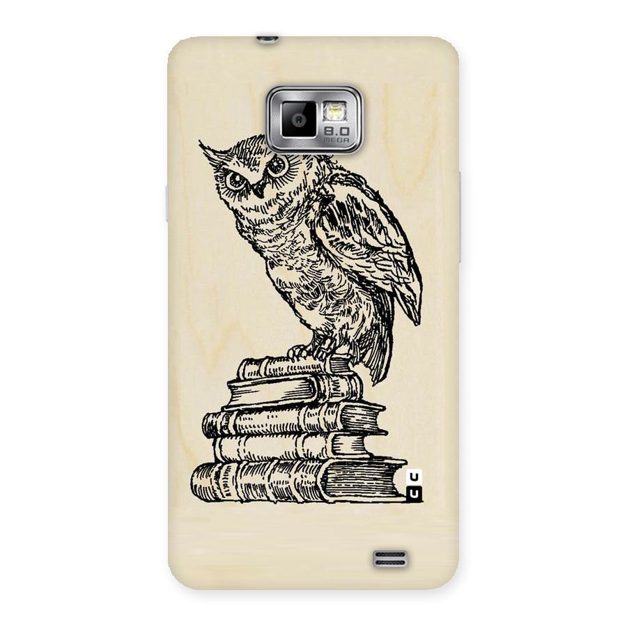 Book Owl Back Case for Galaxy S2
