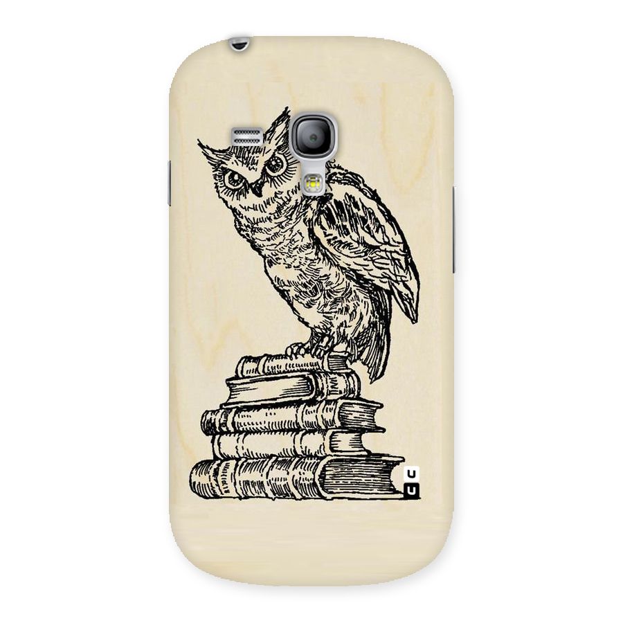Book Owl Back Case for Galaxy S3 Mini