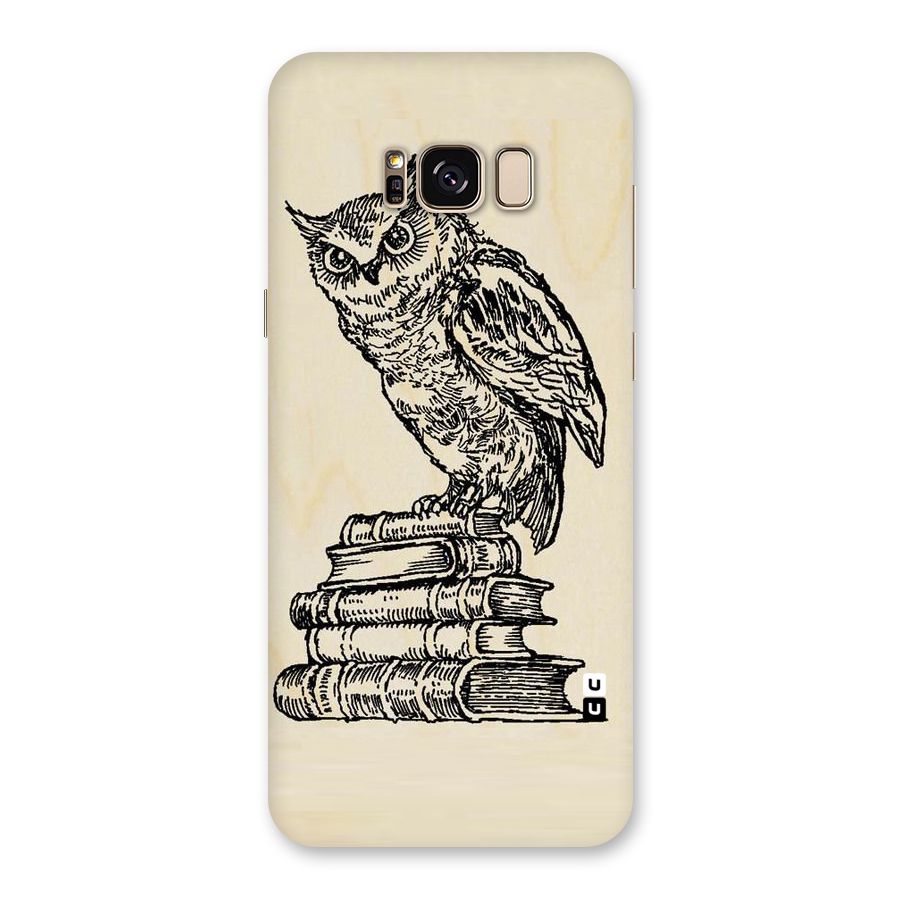 Book Owl Back Case for Galaxy S8 Plus