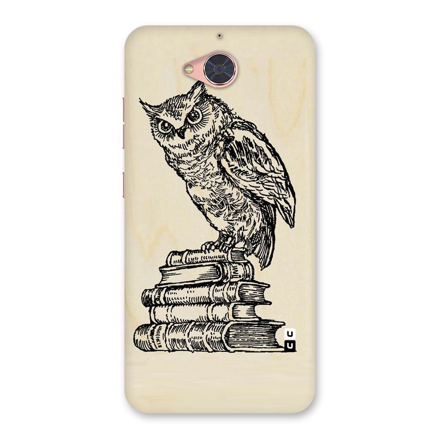 Book Owl Back Case for Gionee S6 Pro