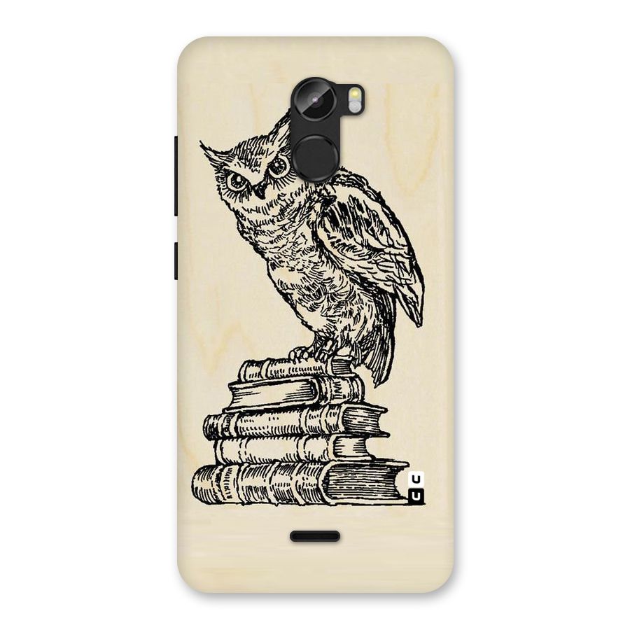Book Owl Back Case for Gionee X1