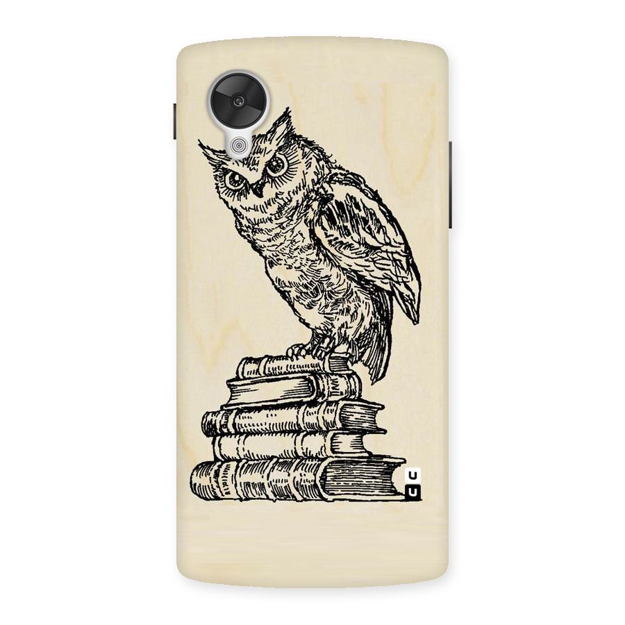 Book Owl Back Case for Google Nexsus 5