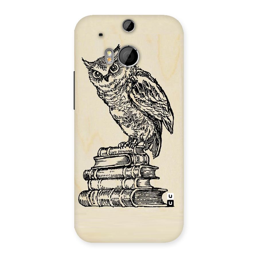 Book Owl Back Case for HTC One M8