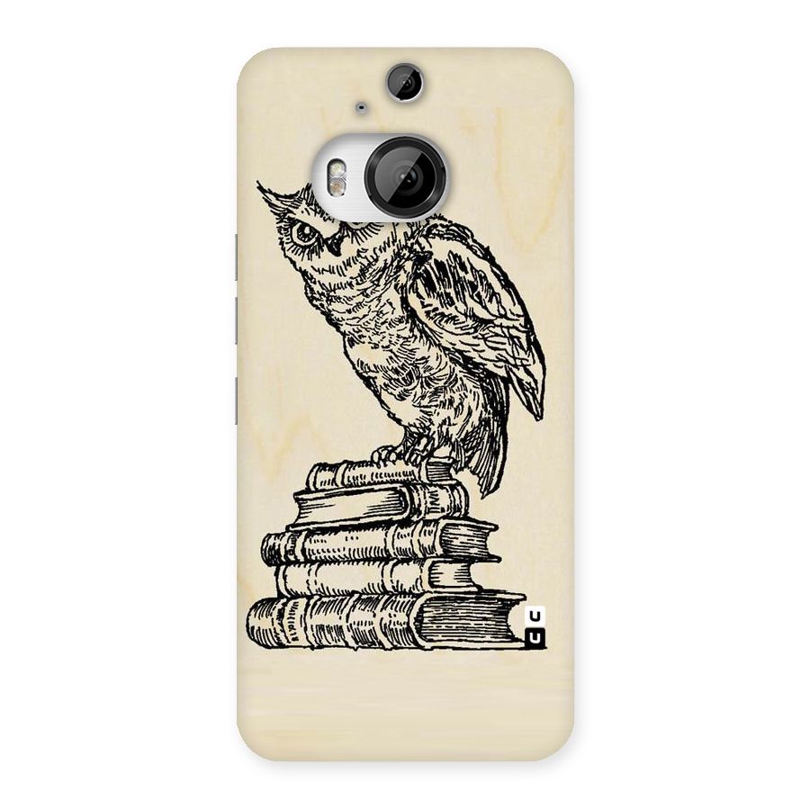 Book Owl Back Case for HTC One M9 Plus