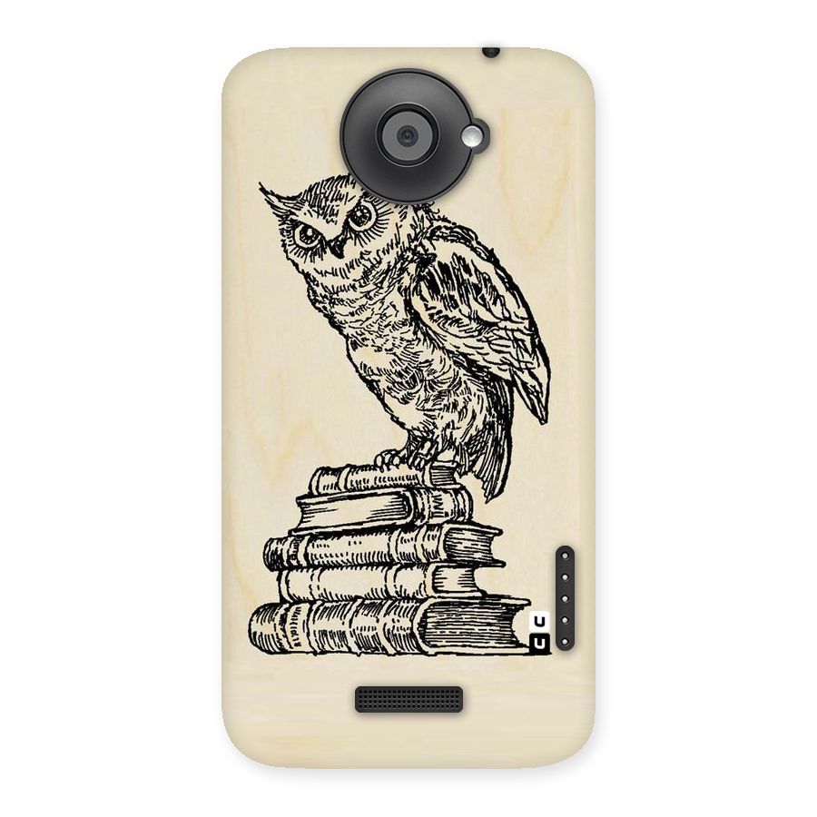 Book Owl Back Case for HTC One X
