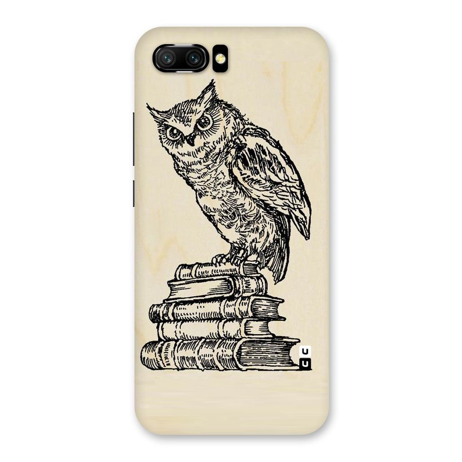 Book Owl Back Case for Honor 10