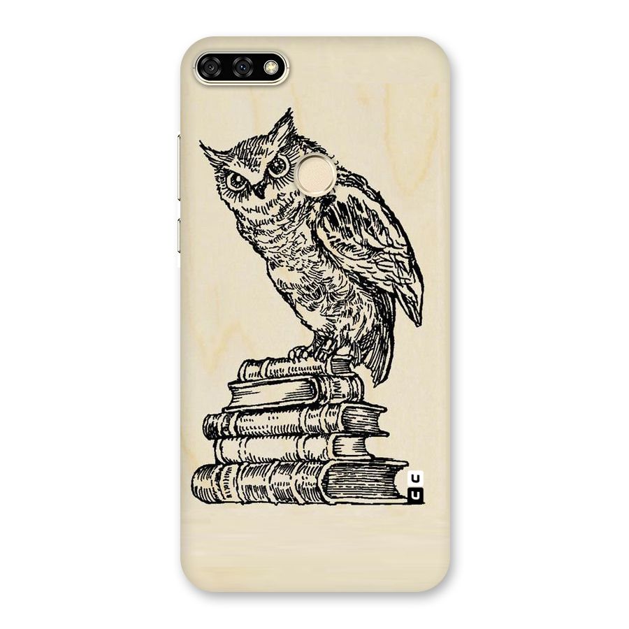 Book Owl Back Case for Honor 7A
