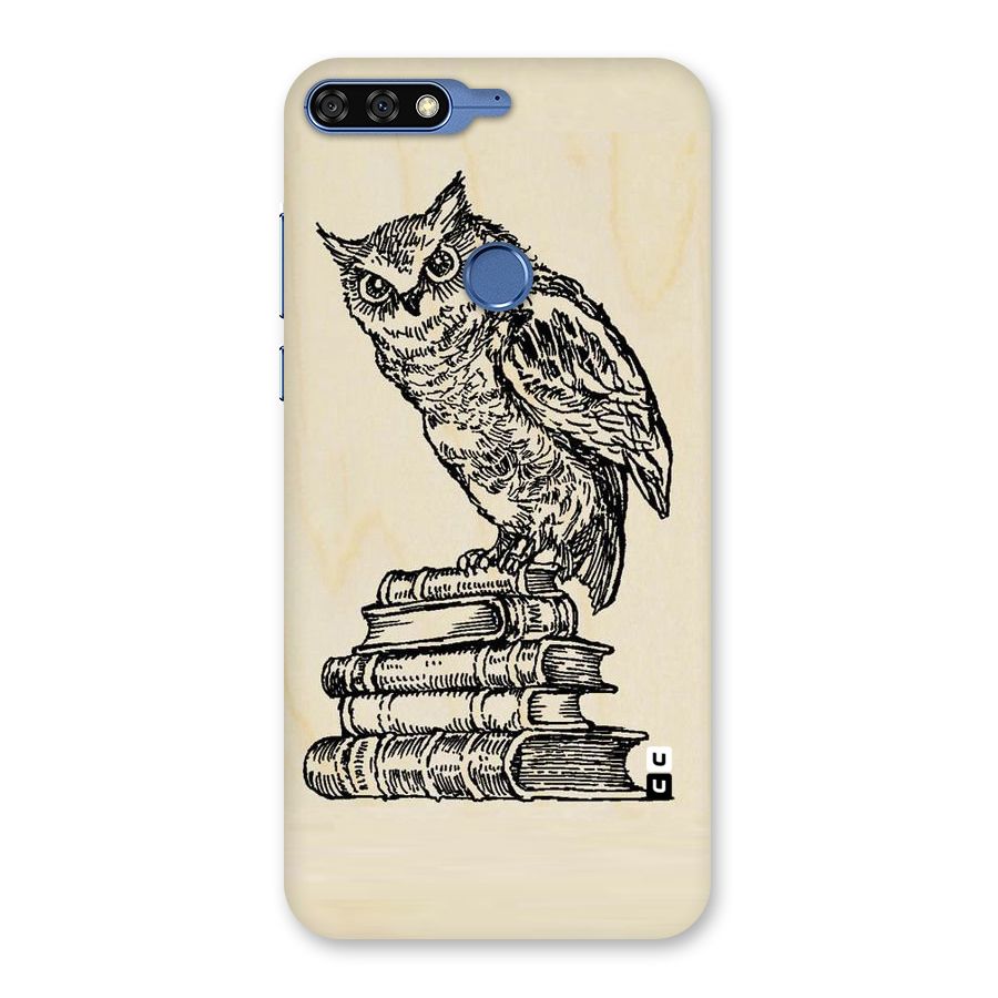 Book Owl Back Case for Honor 7C