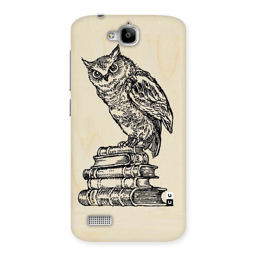 Book Owl Back Case for Honor Holly