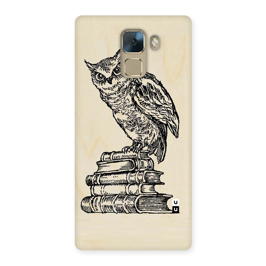 Book Owl Back Case for Huawei Honor 7