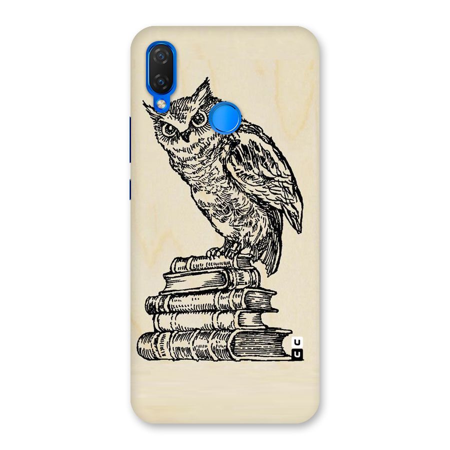 Book Owl Back Case for Huawei P Smart+