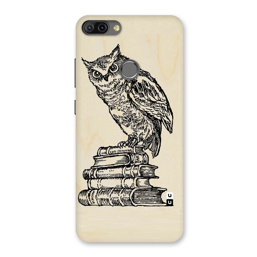 Book Owl Back Case for Infinix Hot 6 Pro