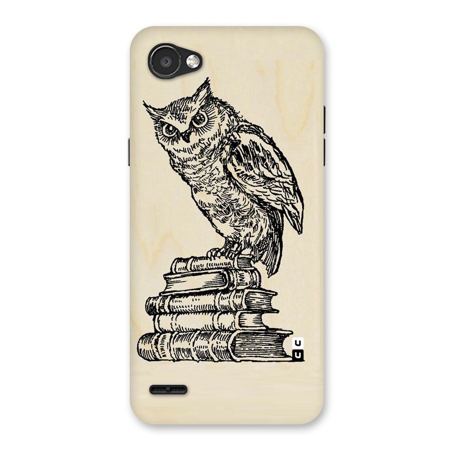 Book Owl Back Case for LG Q6