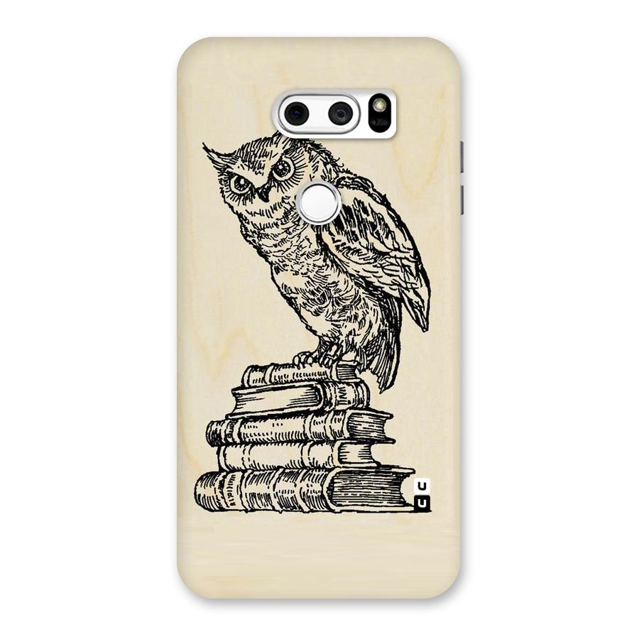 Book Owl Back Case for LG V30