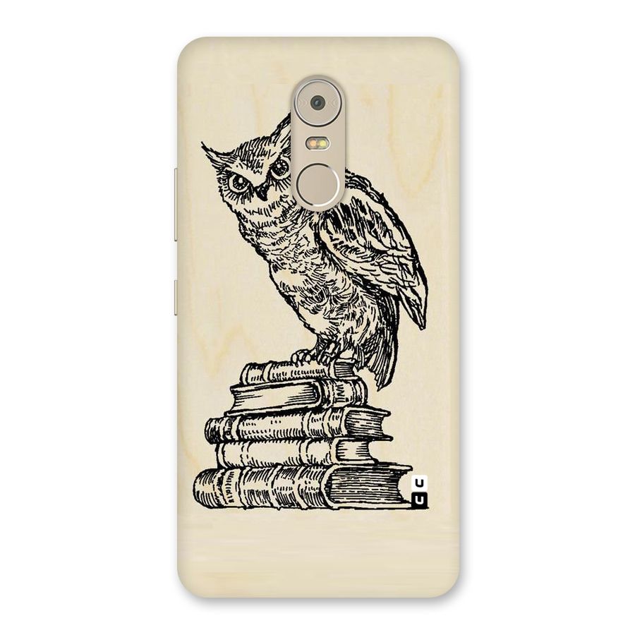 Book Owl Back Case for Lenovo K6 Note
