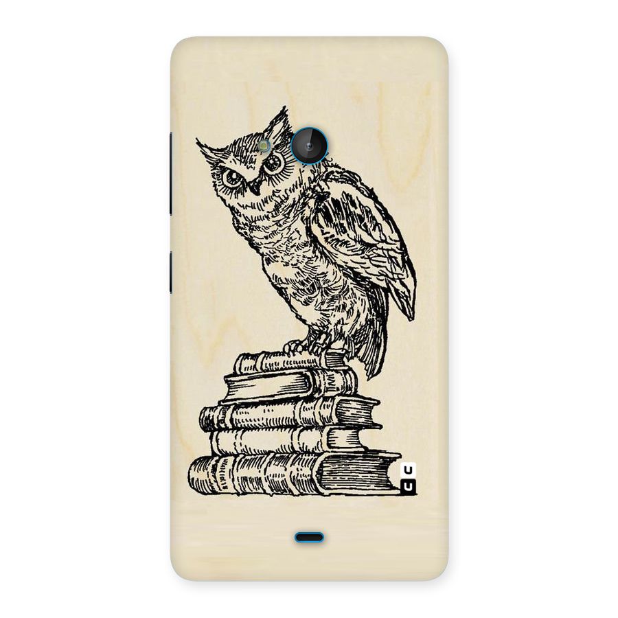 Book Owl Back Case for Lumia 540