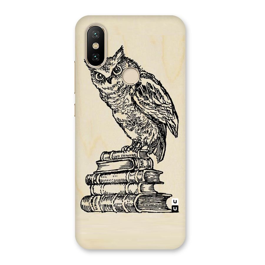 Book Owl Back Case for Mi A2