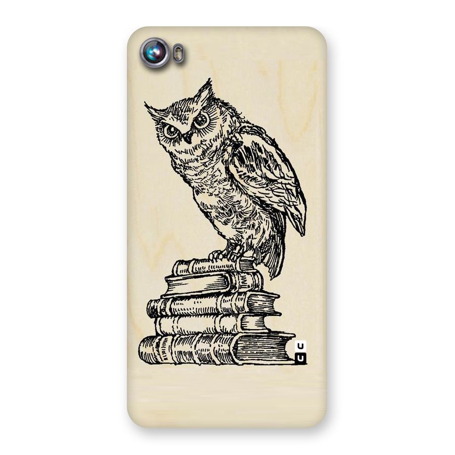 Book Owl Back Case for Micromax Canvas Fire 4 A107