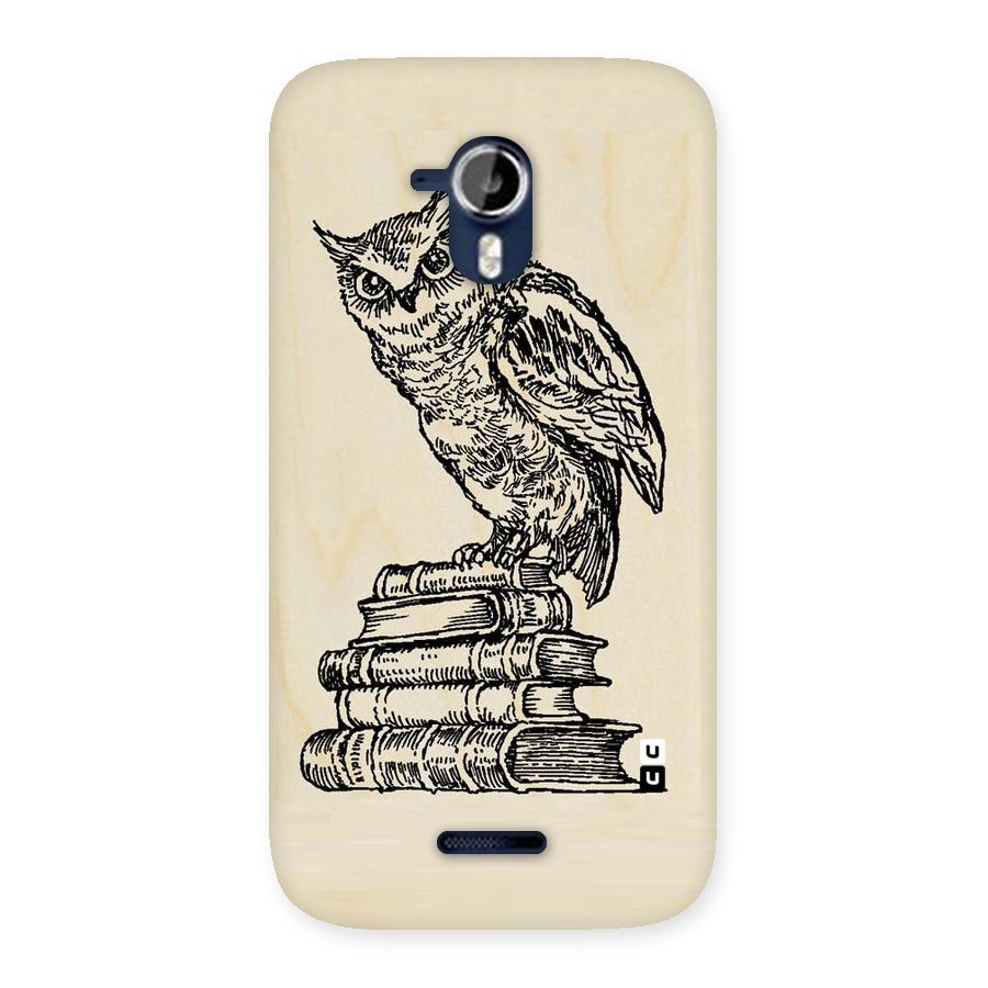 Book Owl Back Case for Micromax Canvas Magnus A117