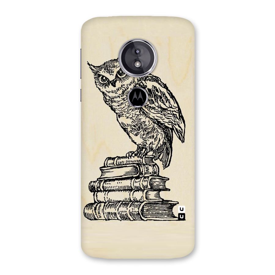 Book Owl Back Case for Moto E5