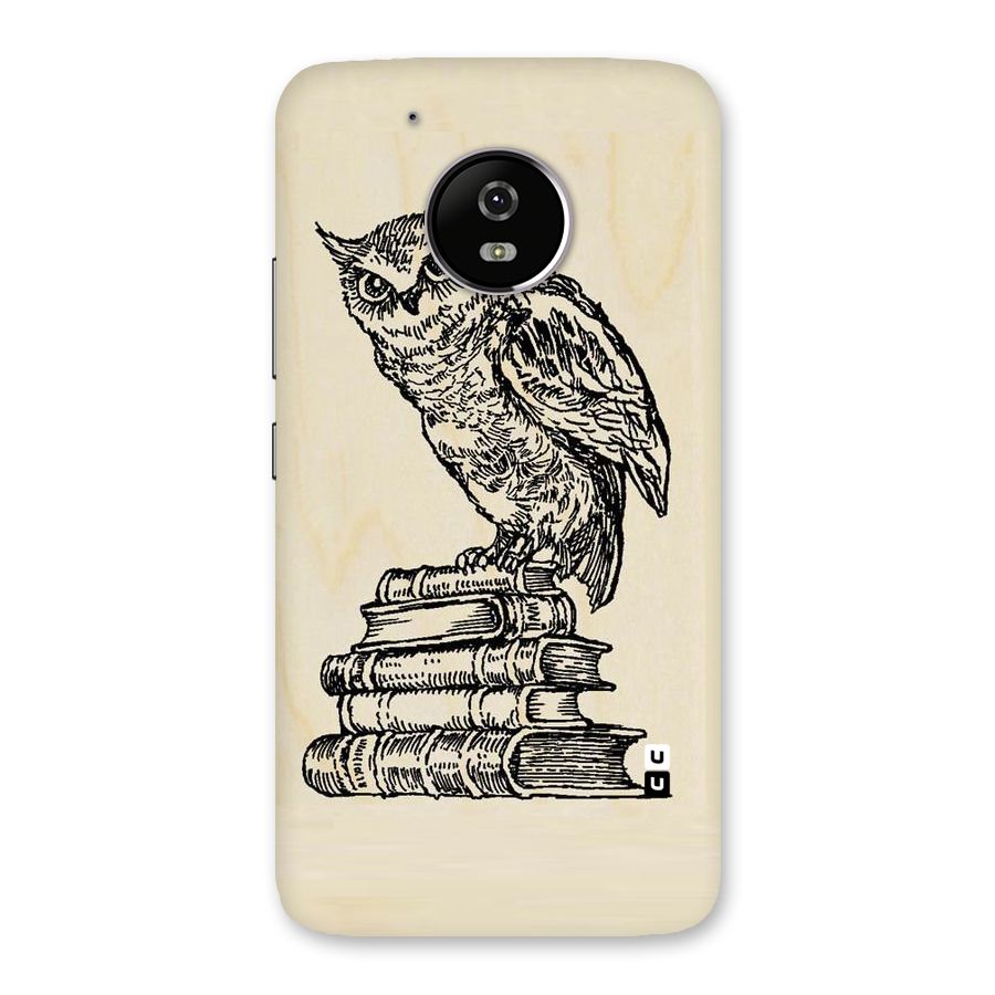 Book Owl Back Case for Moto G5