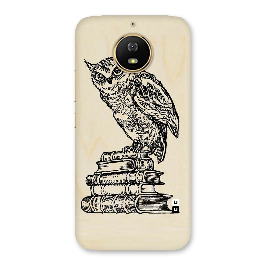 Book Owl Back Case for Moto G5s