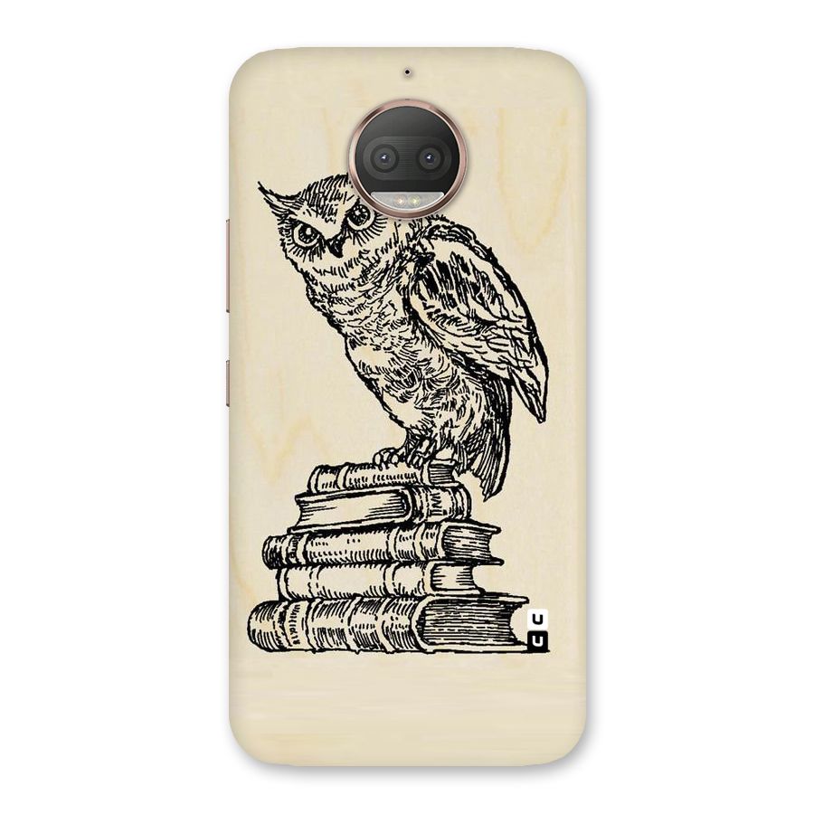 Book Owl Back Case for Moto G5s Plus