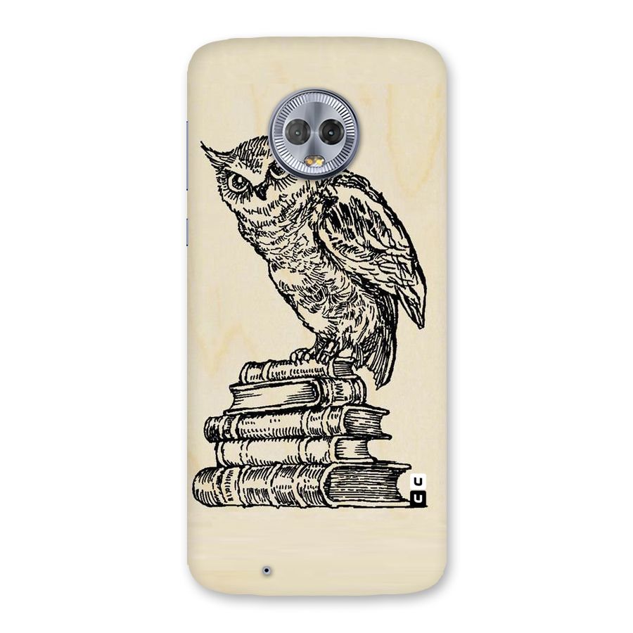 Book Owl Back Case for Moto G6
