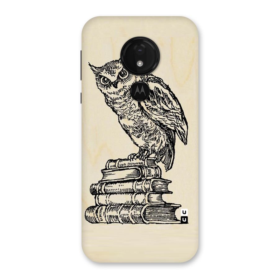 Book Owl Back Case for Moto G7 Power
