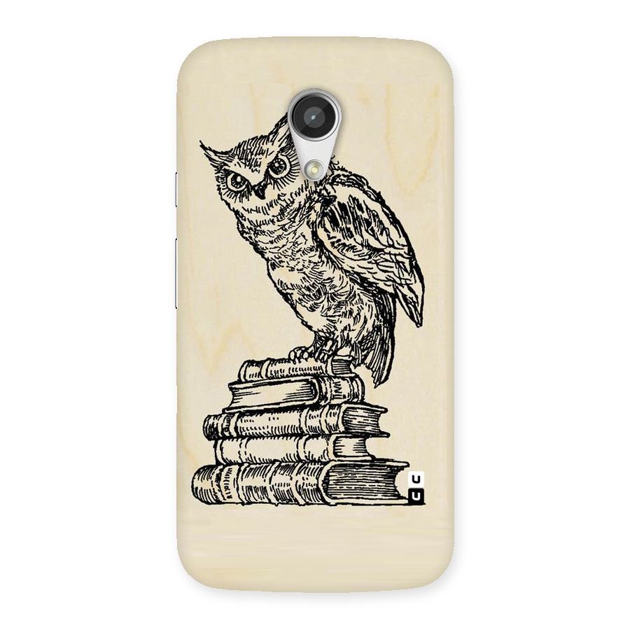 Book Owl Back Case for Moto G 2nd Gen
