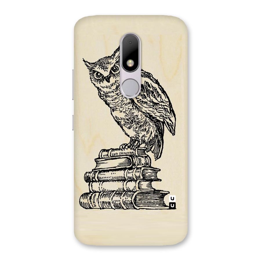 Book Owl Back Case for Moto M