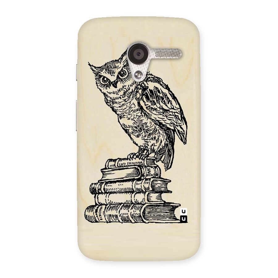 Book Owl Back Case for Moto X