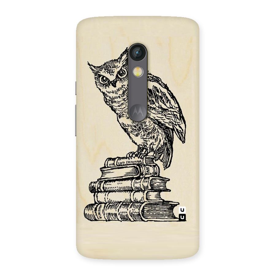 Book Owl Back Case for Moto X Play