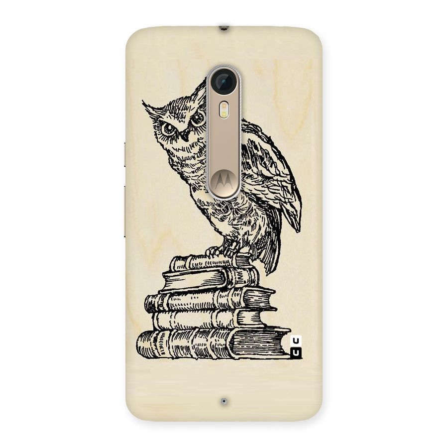 Book Owl Back Case for Motorola Moto X Style