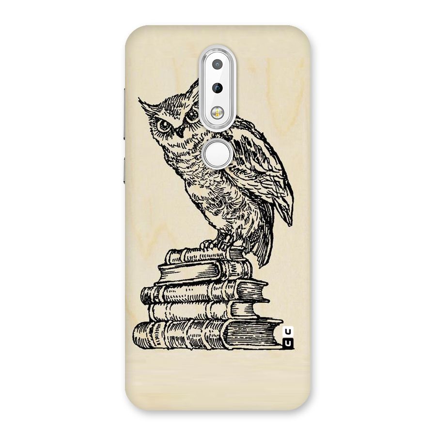 Book Owl Back Case for Nokia 6.1 Plus