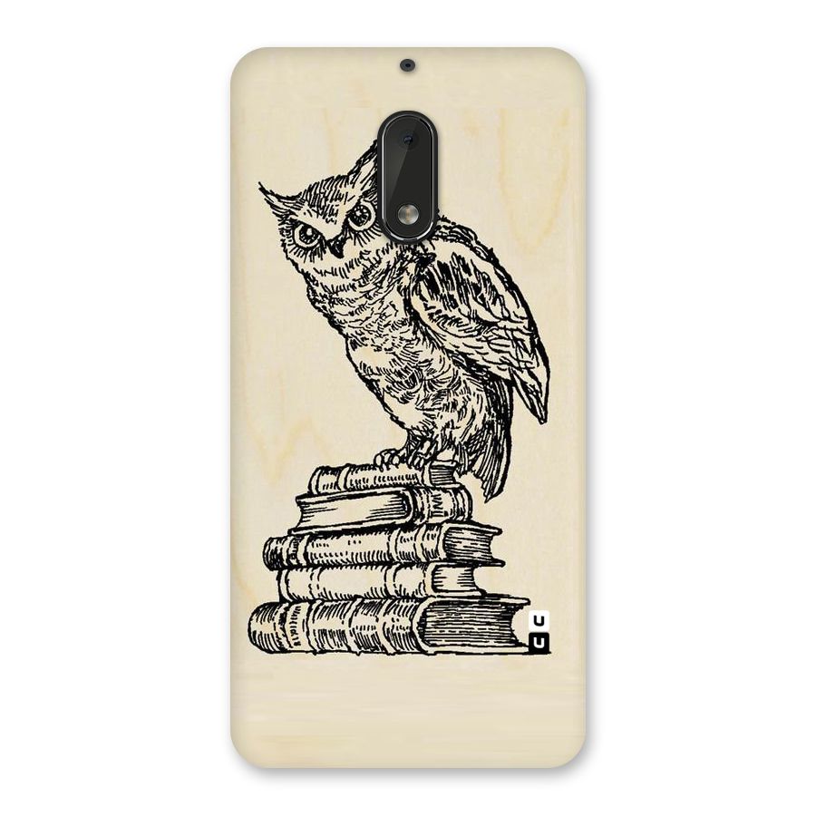 Book Owl Back Case for Nokia 6