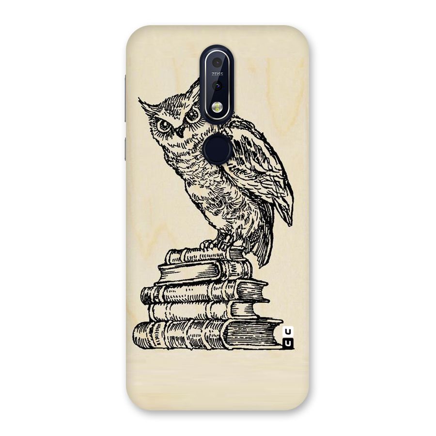 Book Owl Back Case for Nokia 7.1