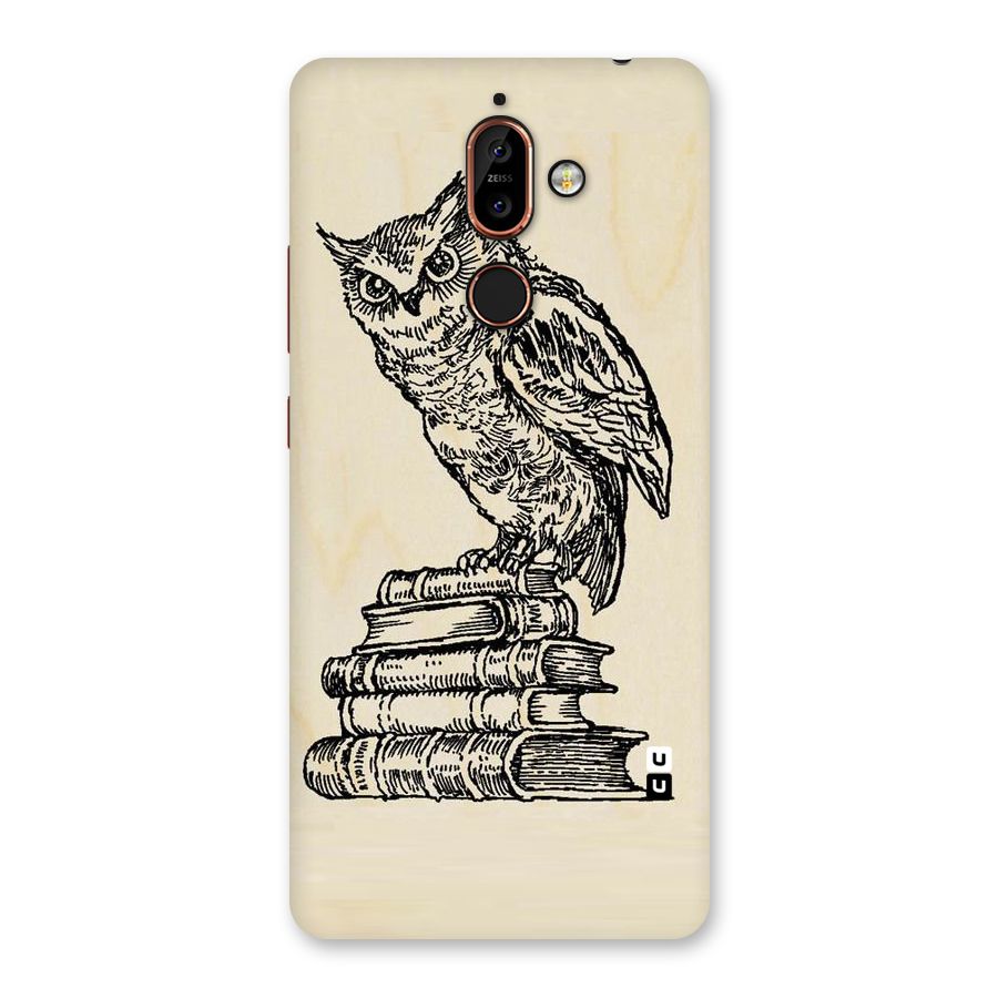 Book Owl Back Case for Nokia 7 Plus