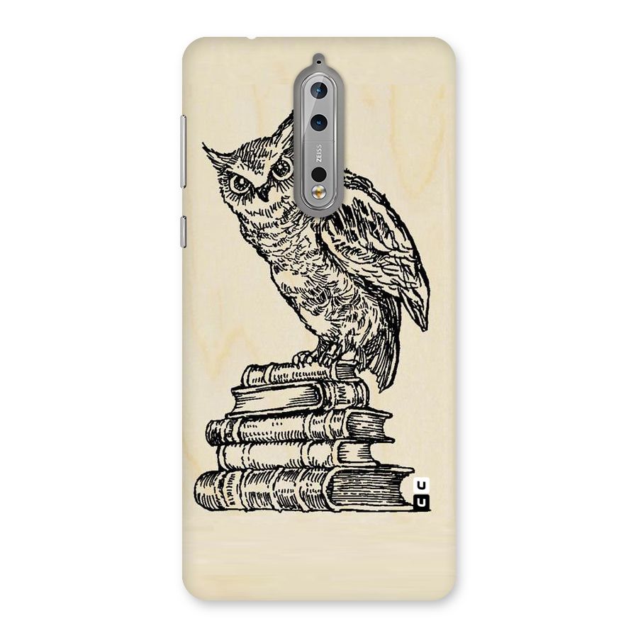 Book Owl Back Case for Nokia 8