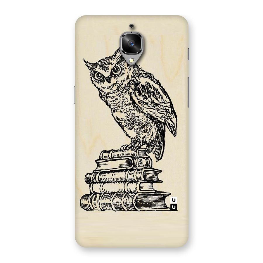 Book Owl Back Case for OnePlus 3