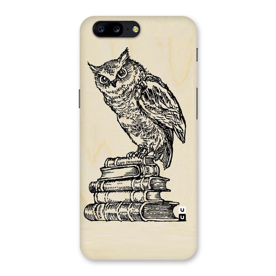 Book Owl Back Case for OnePlus 5