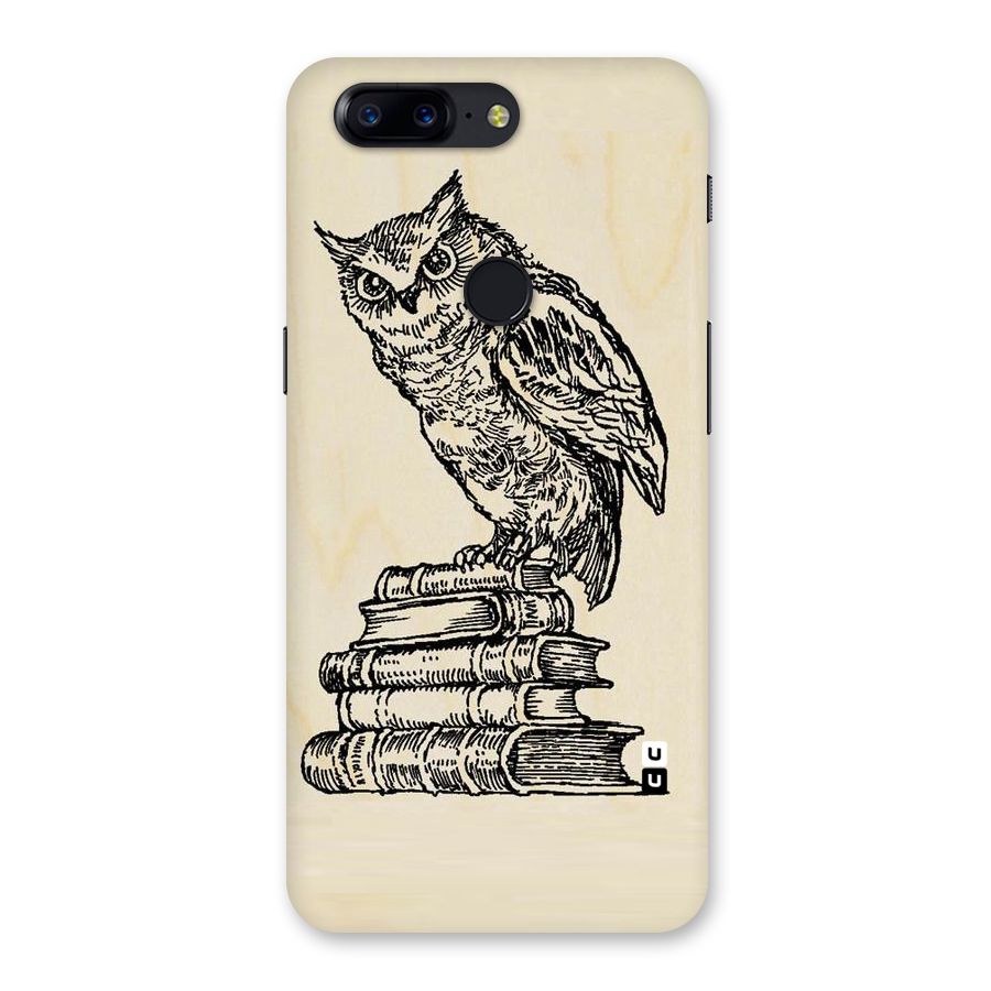 Book Owl Back Case for OnePlus 5T