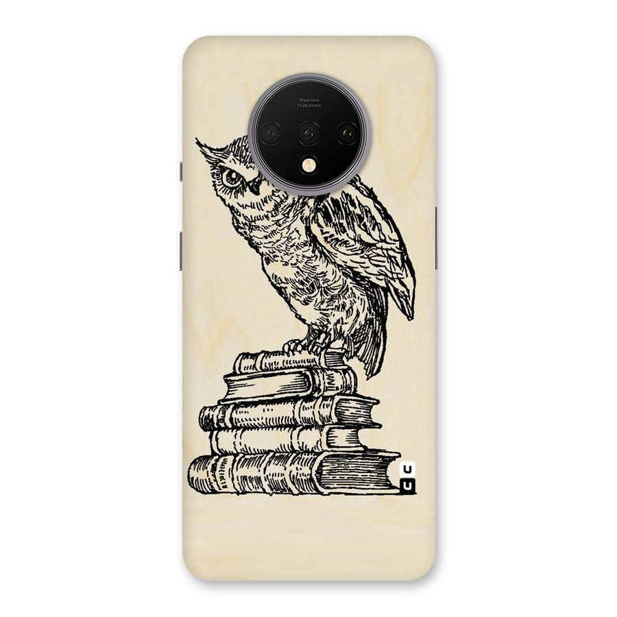 Book Owl Back Case for OnePlus 7T