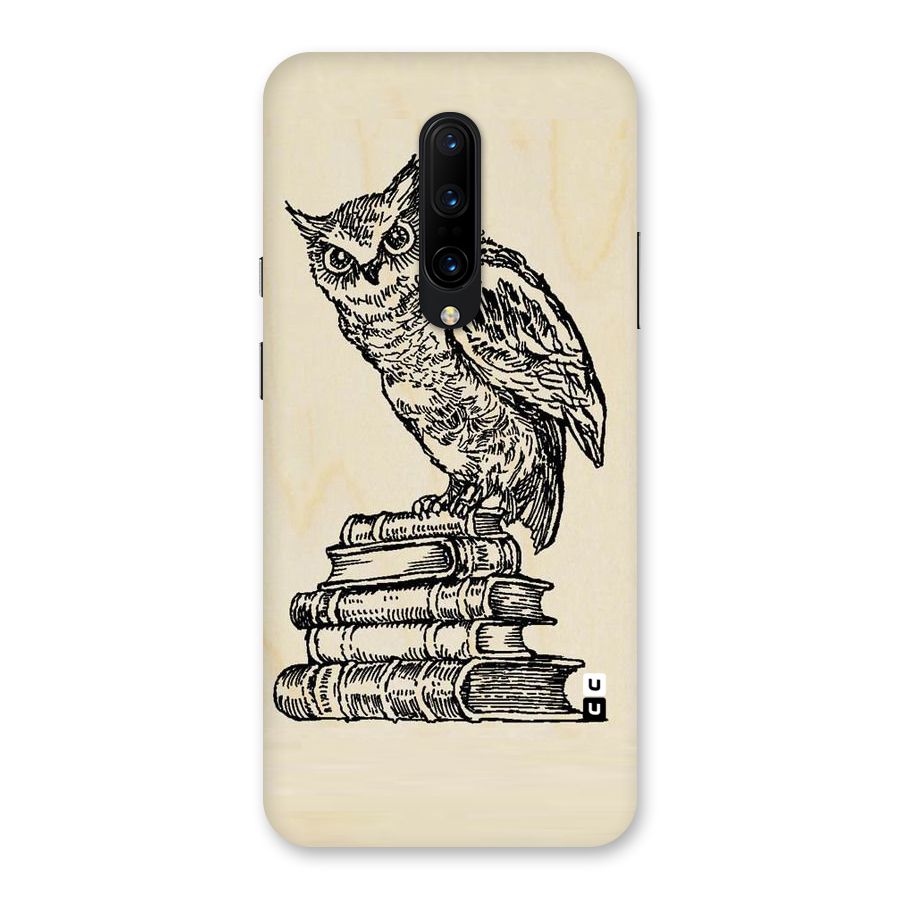 Book Owl Back Case for OnePlus 7 Pro