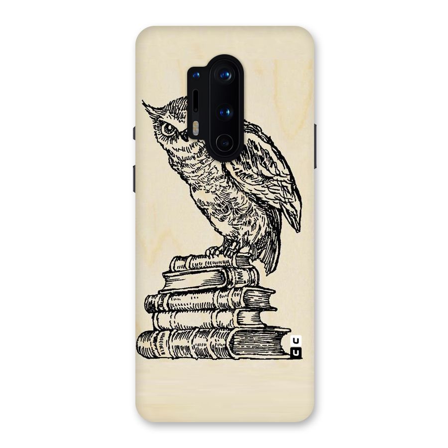 Book Owl Back Case for OnePlus 8 Pro