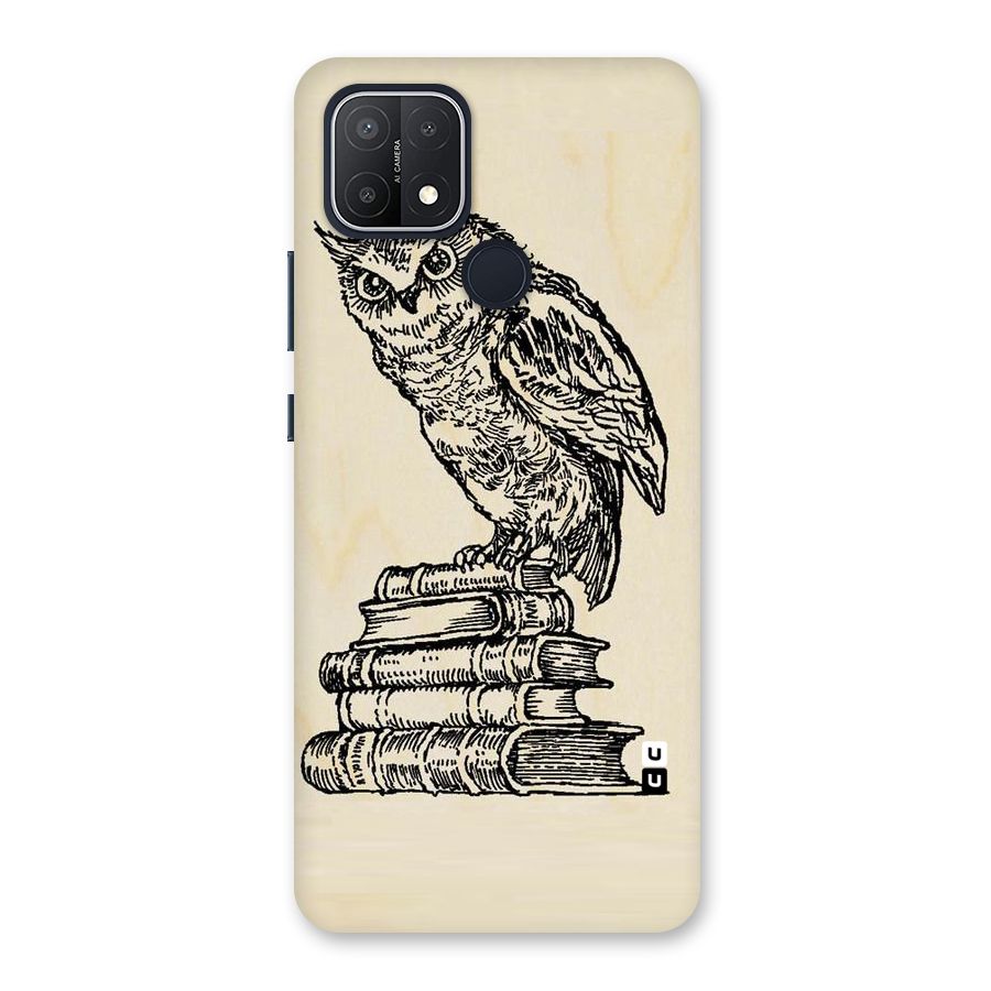 Book Owl Back Case for Oppo A15