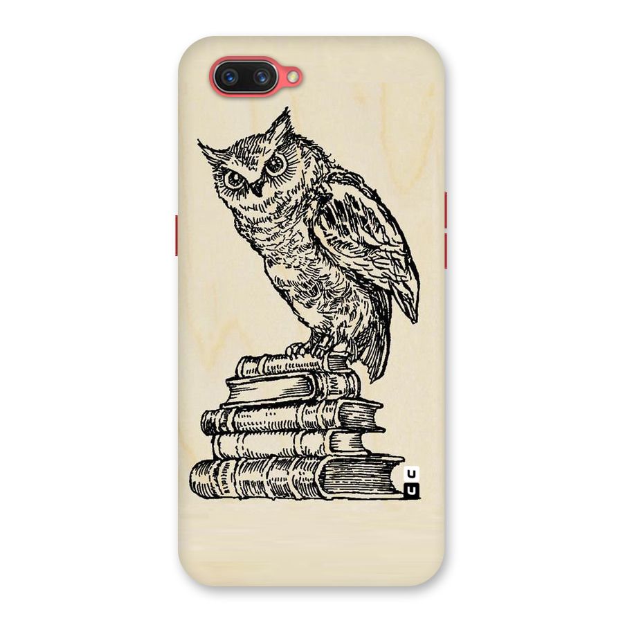 Book Owl Back Case for Oppo A3s